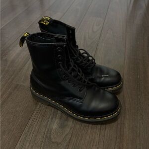 Dr. Martens 8 Hole Black Boots